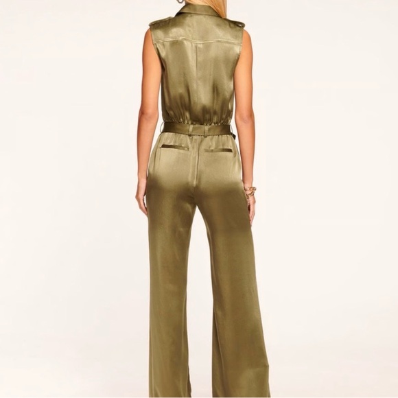NWT Ramy Brook Olive Rayna Jumpsuit Size 2 - Picture 4 of 7